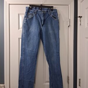 Wrangler Men’s Light Blue Bootcut Jeans